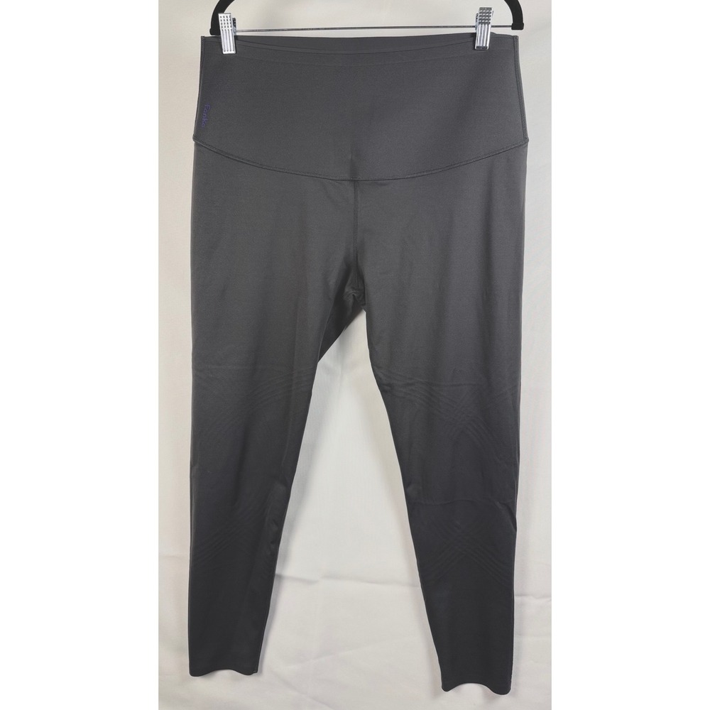 Fanka Women XL Body Sculpt Compression Leggings Black High Waist Athleisure Gym